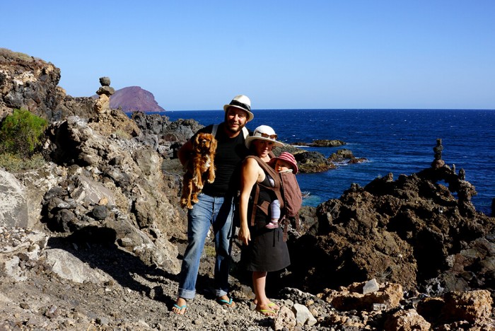 Photo de famille sur Tenerife