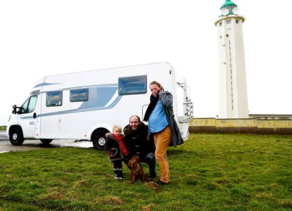 Et voici la photo de notre nouvelle maison sur roues !! Nous le testons…