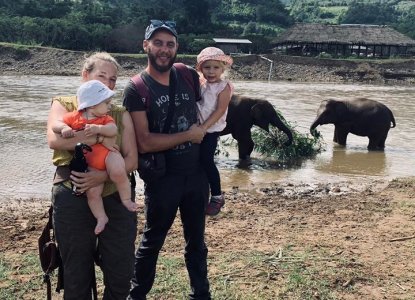 Aujourd’hui, nous avons passé la journée à l’Elephant Nature Park de Chiang Mai (Thaïlande).…