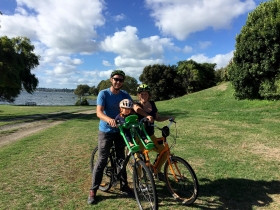 Tour en vélo autour du lac Taupo