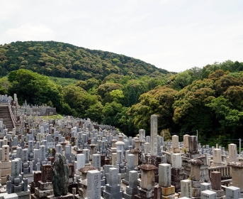 Cimetière à Kyoto