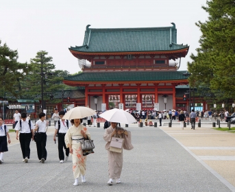 Heian Shrine, l'un des plus beaux sanctuaires de Kyoto