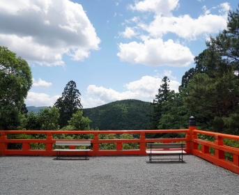 Perdu dans les montagnes, et pourtant à 30 minutes de Kyoto !