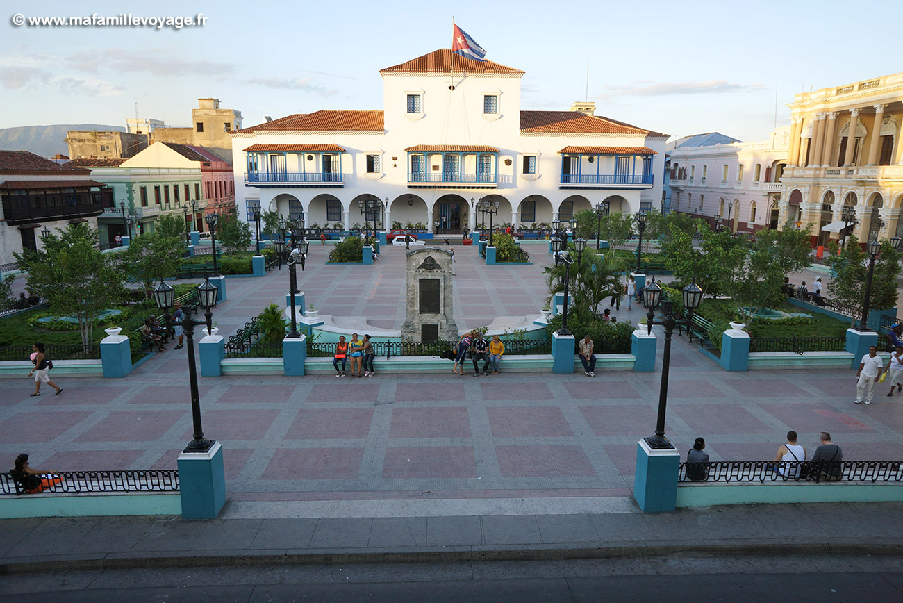 Parque Cespedes, Santiago de Cuba