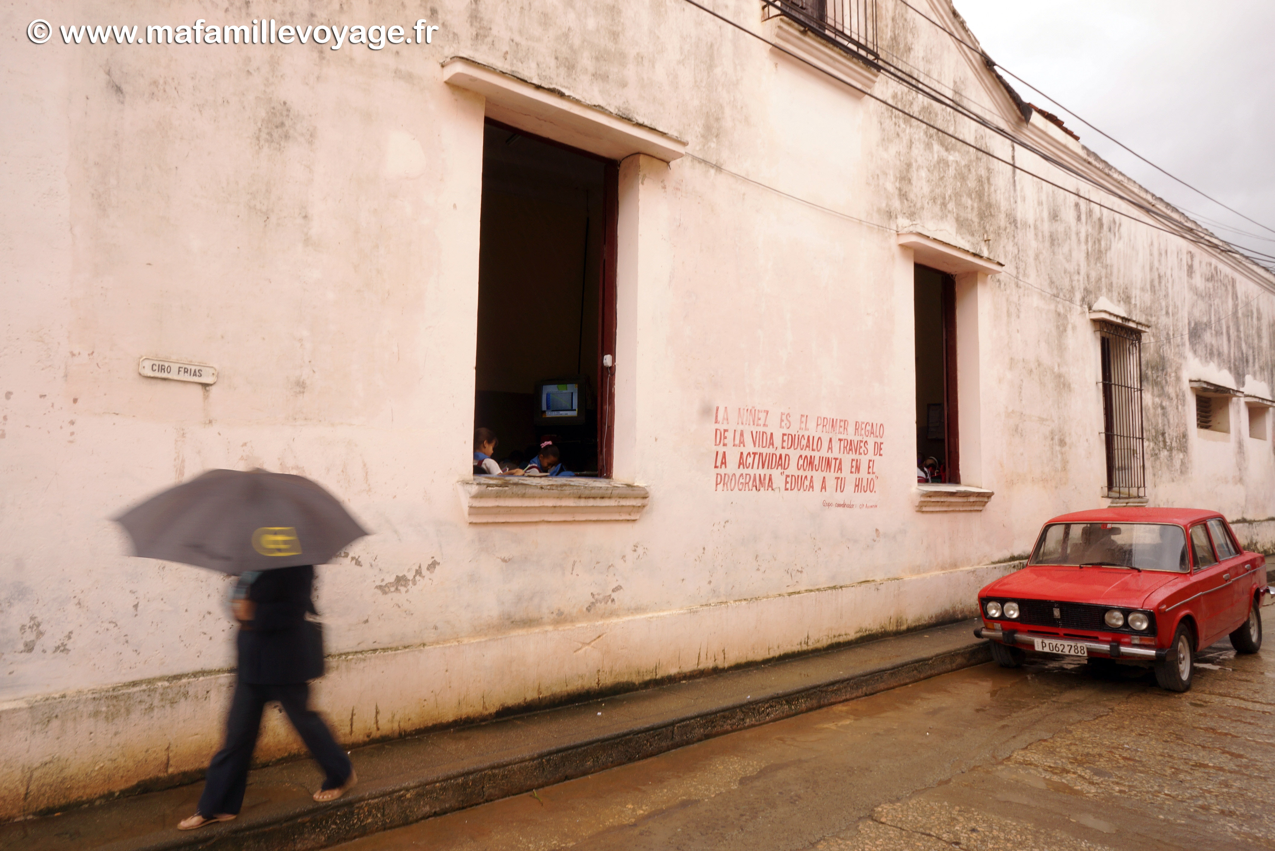 Baracoa sous la pluie