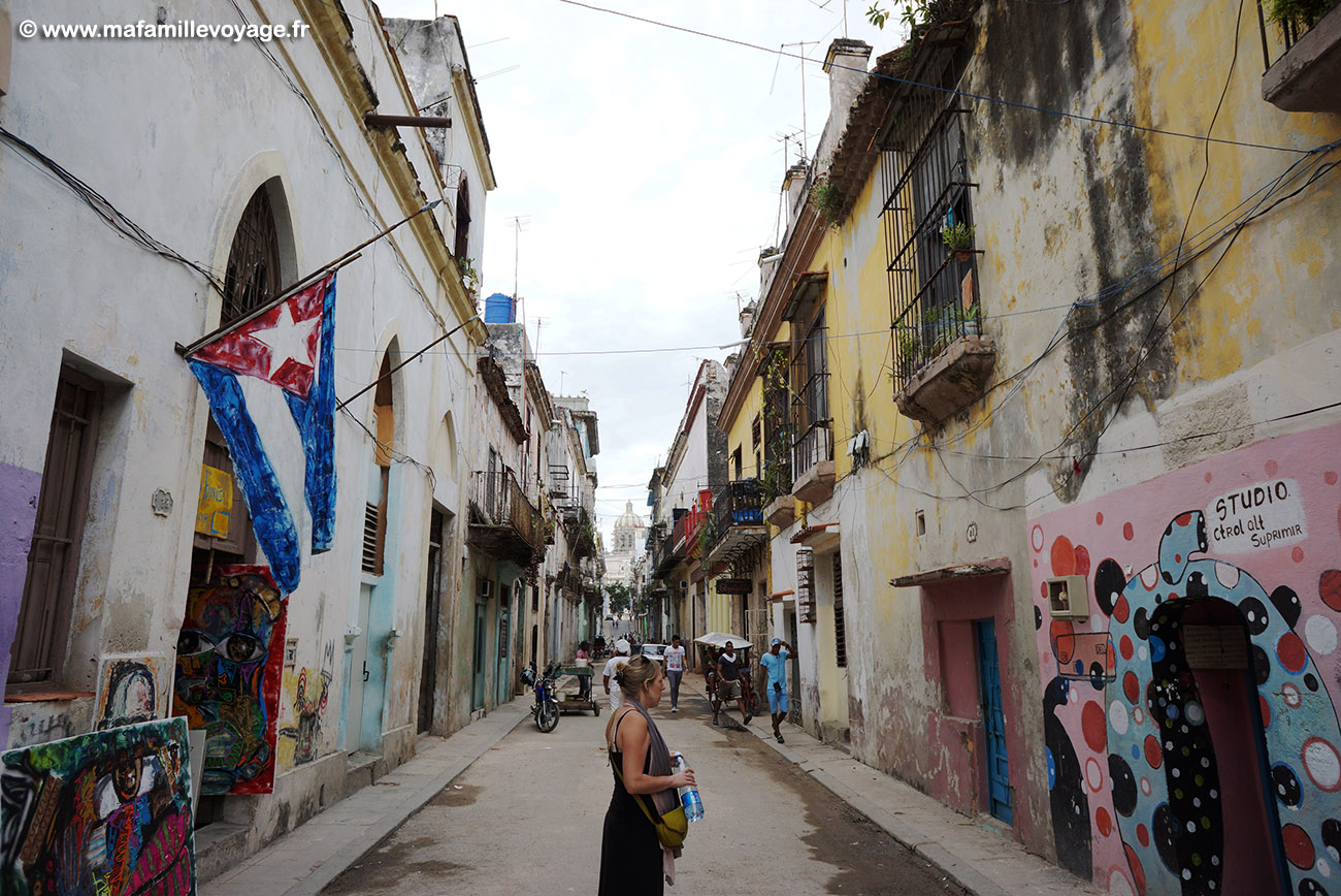 Dans les rues de la Havane