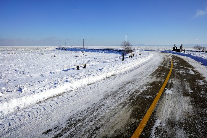 Au bord du fleuve Saint-Laurent