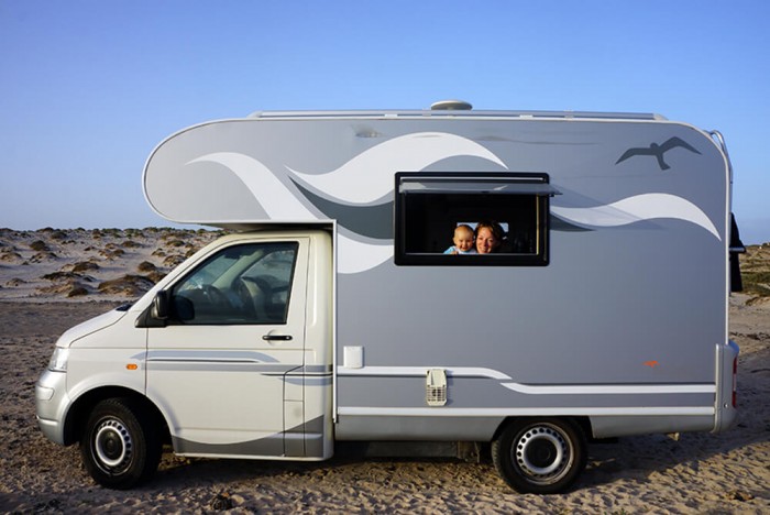 Toujours dans notre camping-car !