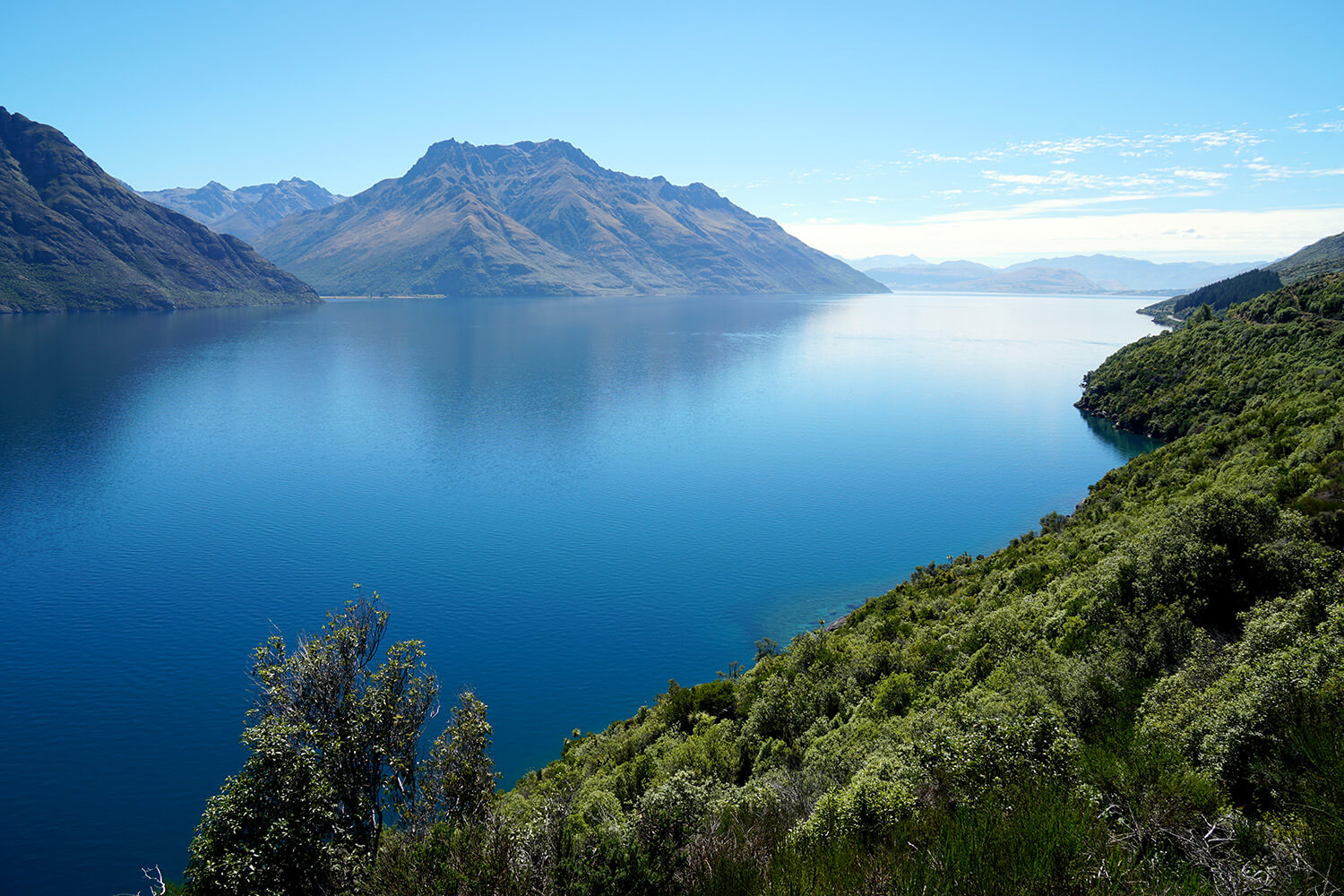 Le lac de queenstown